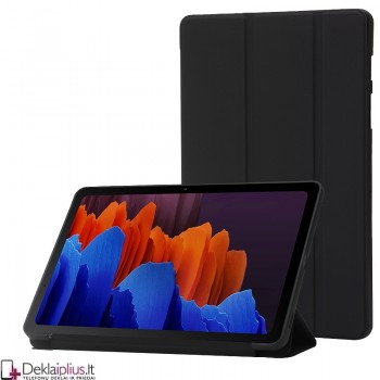 Smart soft dirbtinės odos dėklas - juodas (Samsung galaxy Tab S9 Plus (SM-X810-SM-X816/Tab S10 Plus SM-X820/SM-X826B) Smart soft dirbtinės odos dėklas - juodas (Samsung galaxy Tab S9 Plus (SM-X810-SM-X816/Tab S10 Plus SM-X820/SM-X826B)